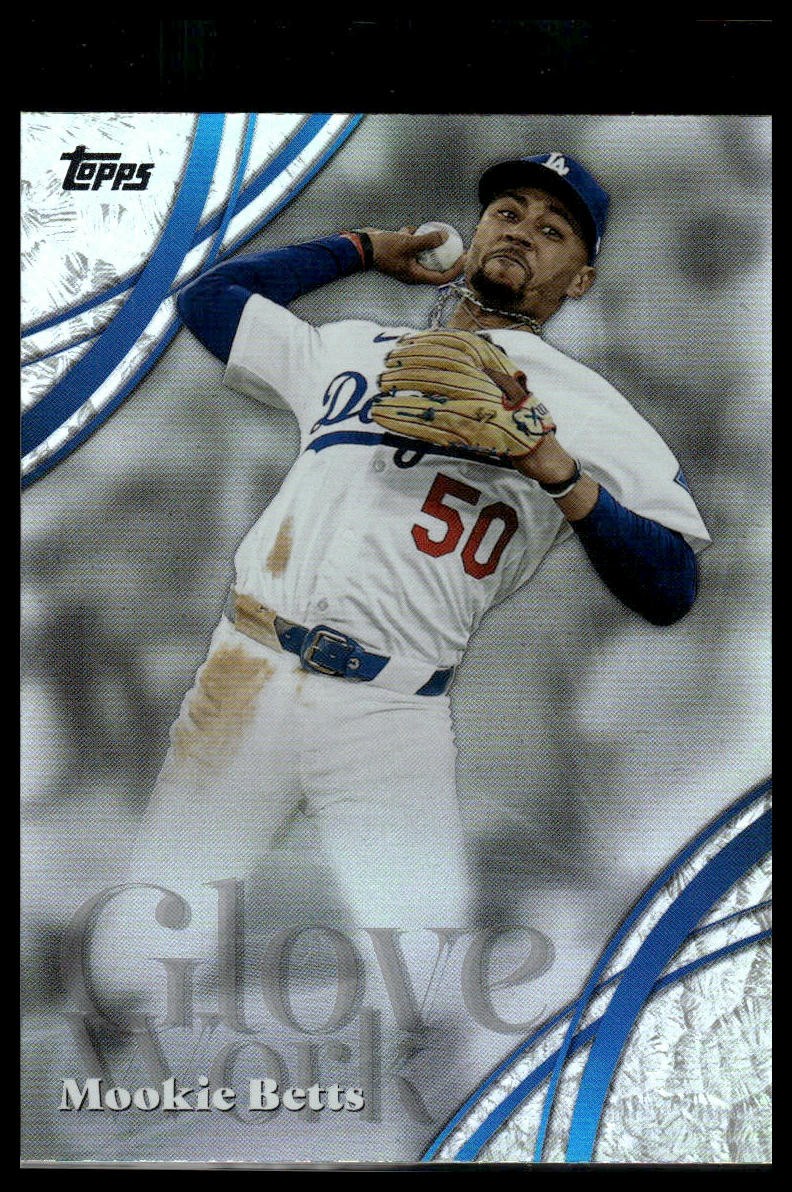 2026 Topps #GW-20 Mookie Betts Glove Work