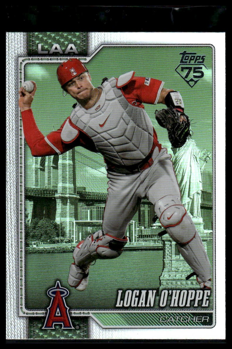 2026 Topps #483 Logan O'Hoppe Big Apple Foil