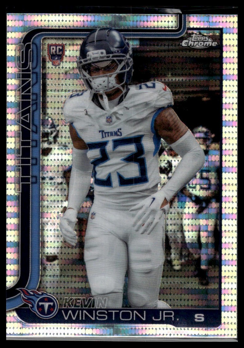 2025 Topps Chrome #375 Kevin Winston Jr. Topps Refractor