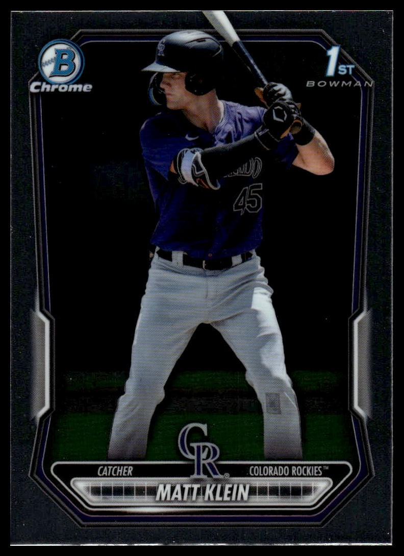 2026 Bowman #BCP-146 Matt Klein Chrome Prospects