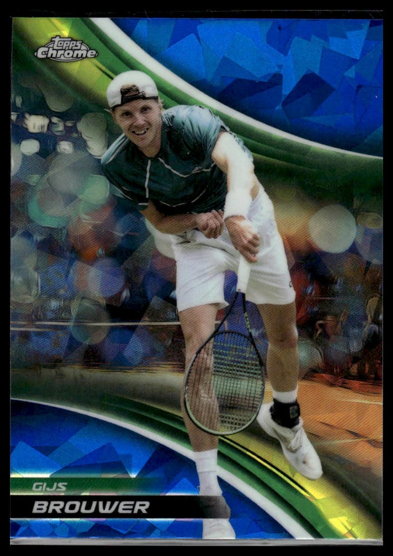 2025 Topps Chrome Sapphire Edition #191 Gijs Brouwer