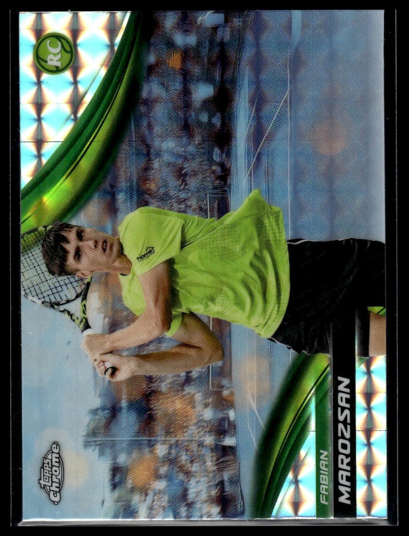 2025 Topps Chrome #283 Fabian Marozsan Geometric Refractor