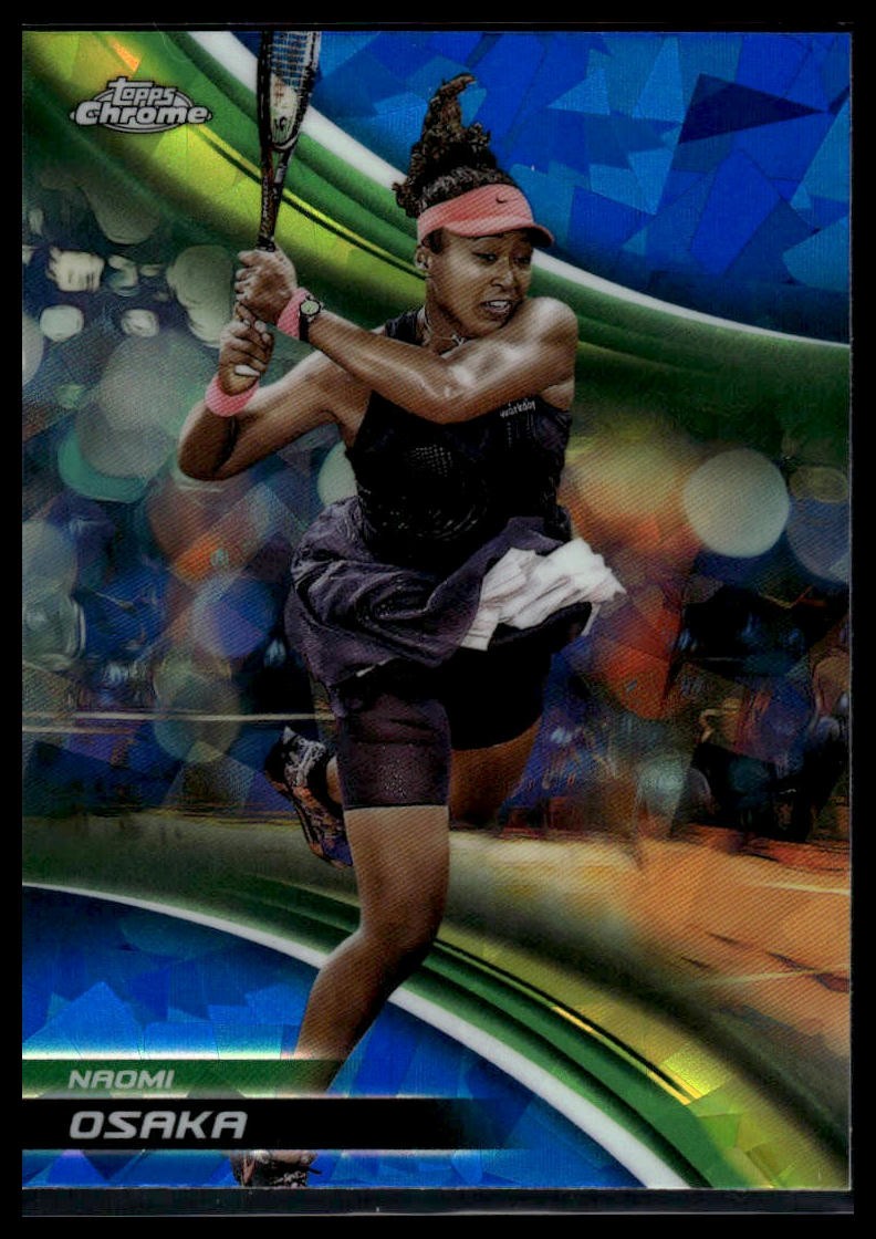 2025 Topps Chrome Sapphire Edition #80 Naomi Osaka