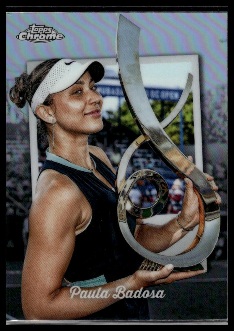 2025 Topps Chrome #CTD-15 Paula Badosa Captured