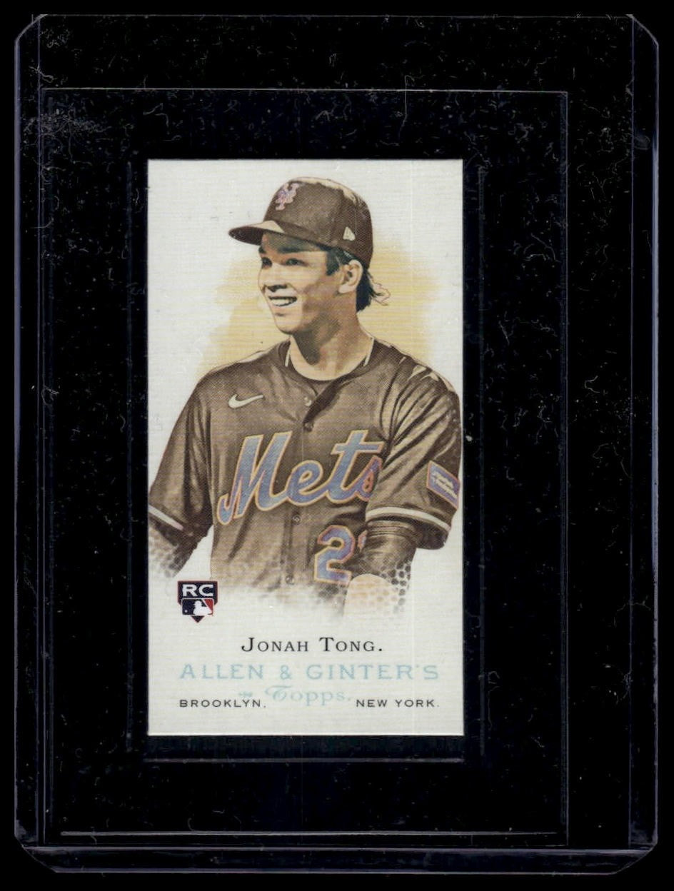 2026 Topps Allen & Ginter #RDV-16 Jonah Tong Rookie Design Variations