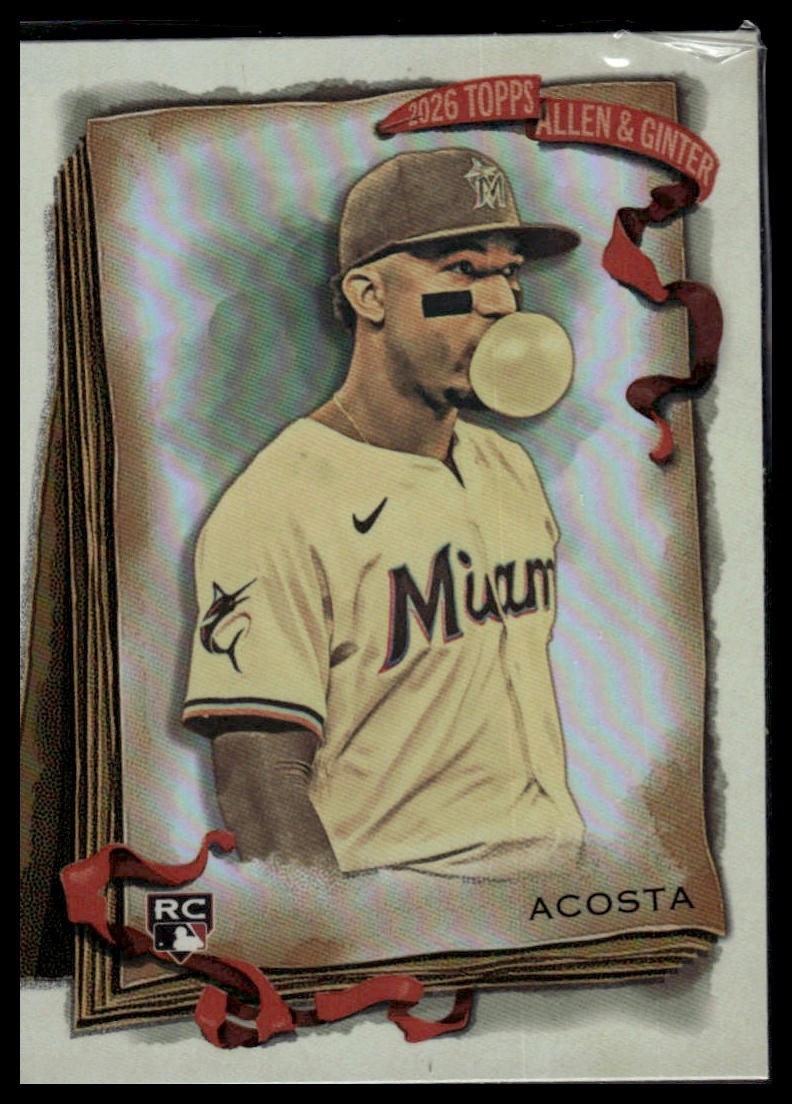 2026 Topps Allen & Ginter #203 Maximo Acosta Silver Portrait