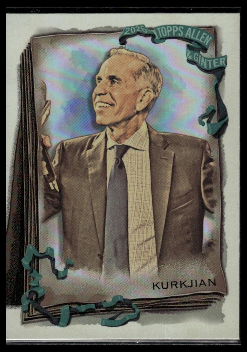 2026 Topps Allen & Ginter #66 Tim Kurkjian Silver Portrait