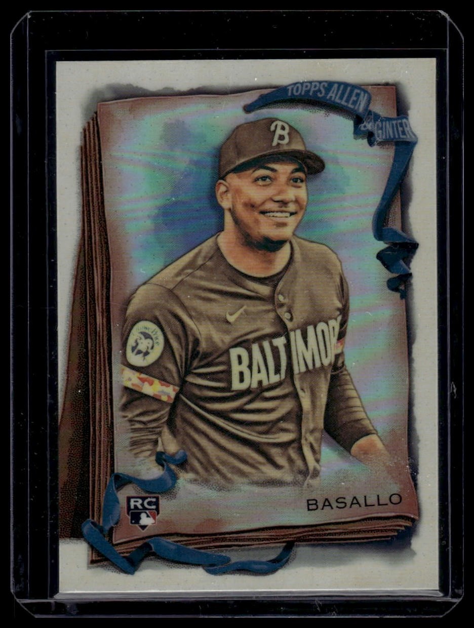 2026 Topps Allen & Ginter #146 Samuel Basallo Chrome Refractor