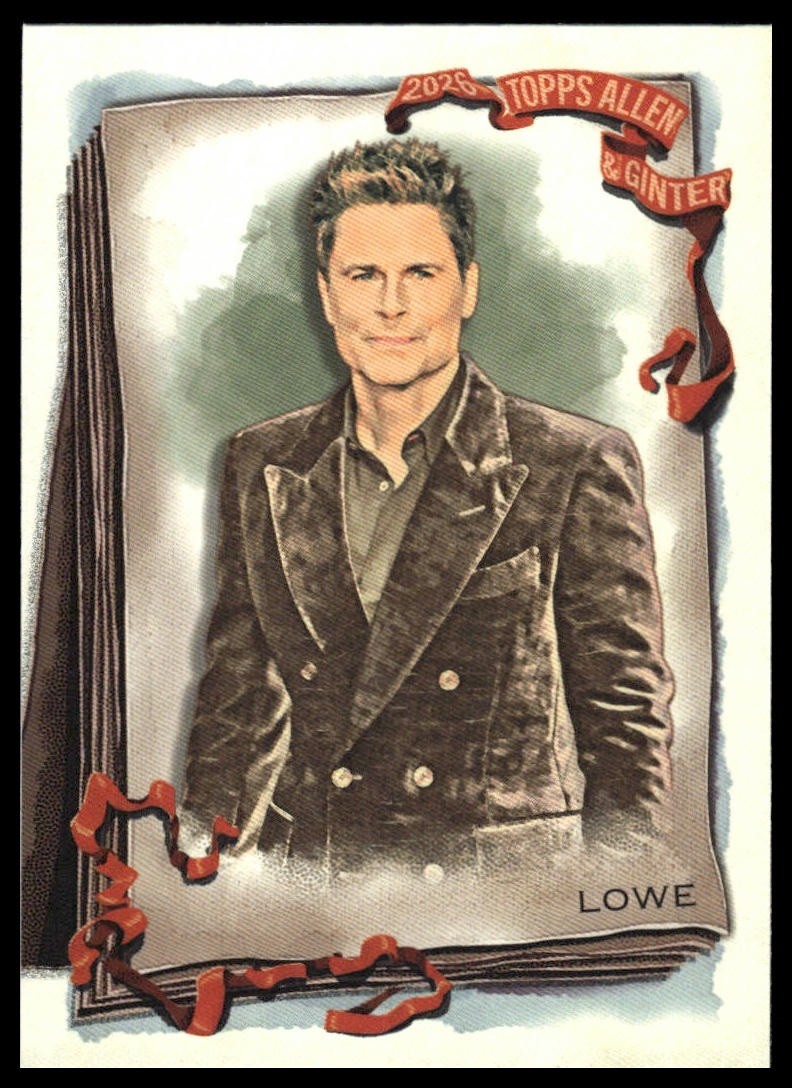 2026 Topps Allen & Ginter #46 Rob Lowe