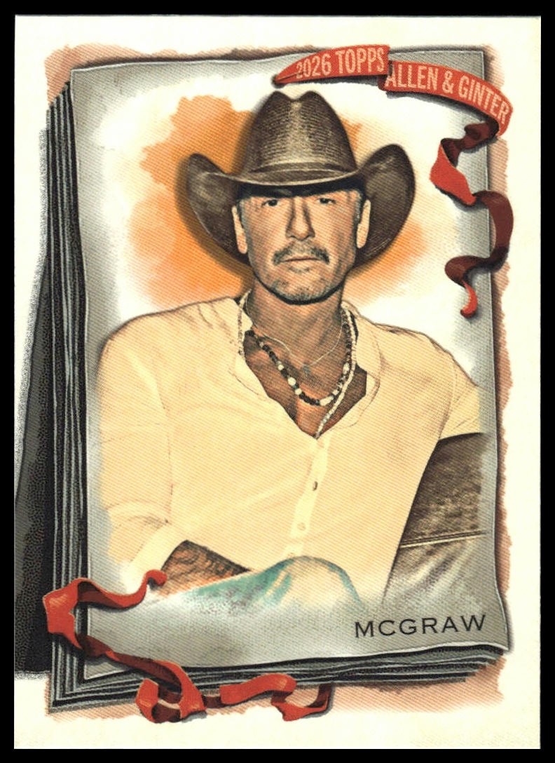 2026 Topps Allen & Ginter #92 Tim McGraw