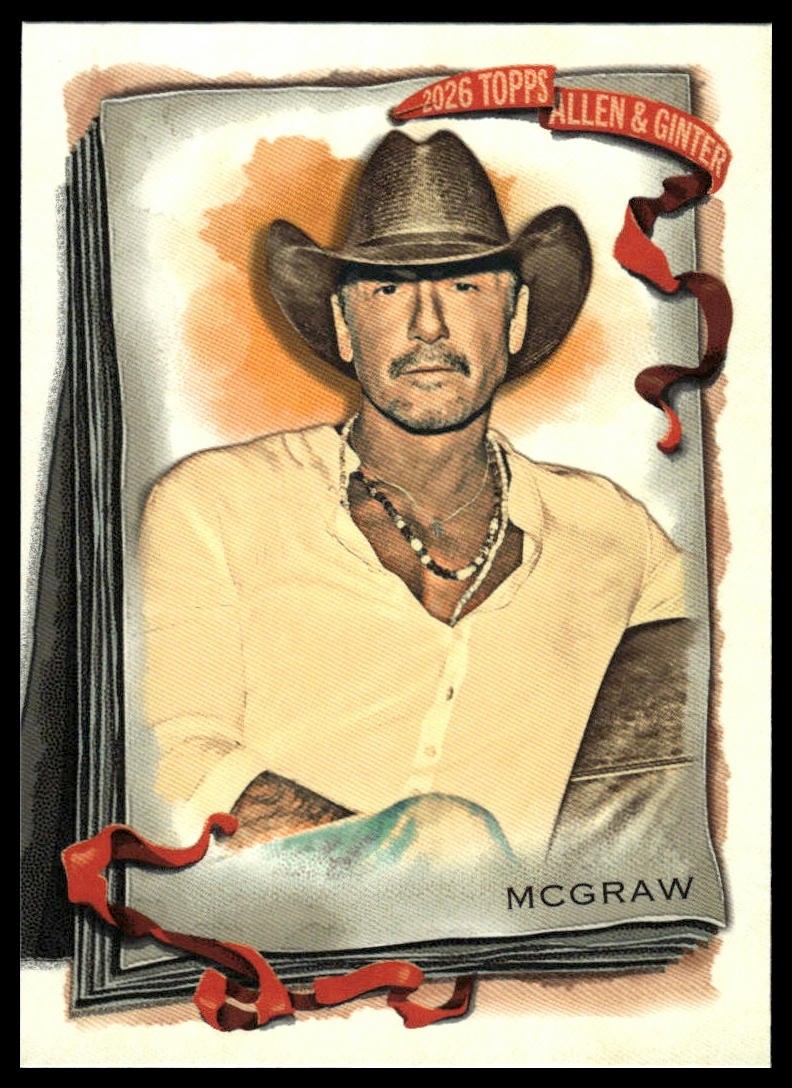 2026 Topps Allen & Ginter #92 Tim McGraw