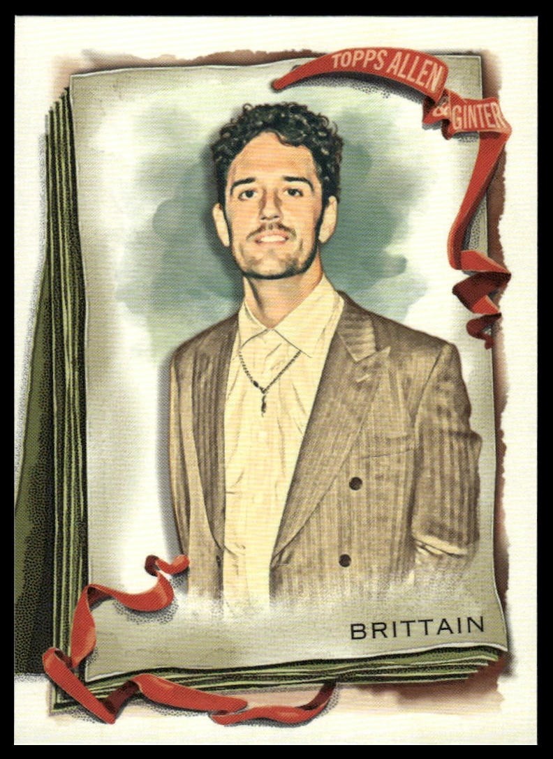 2026 Topps Allen & Ginter #283 Colin Brittain Silver Portrait