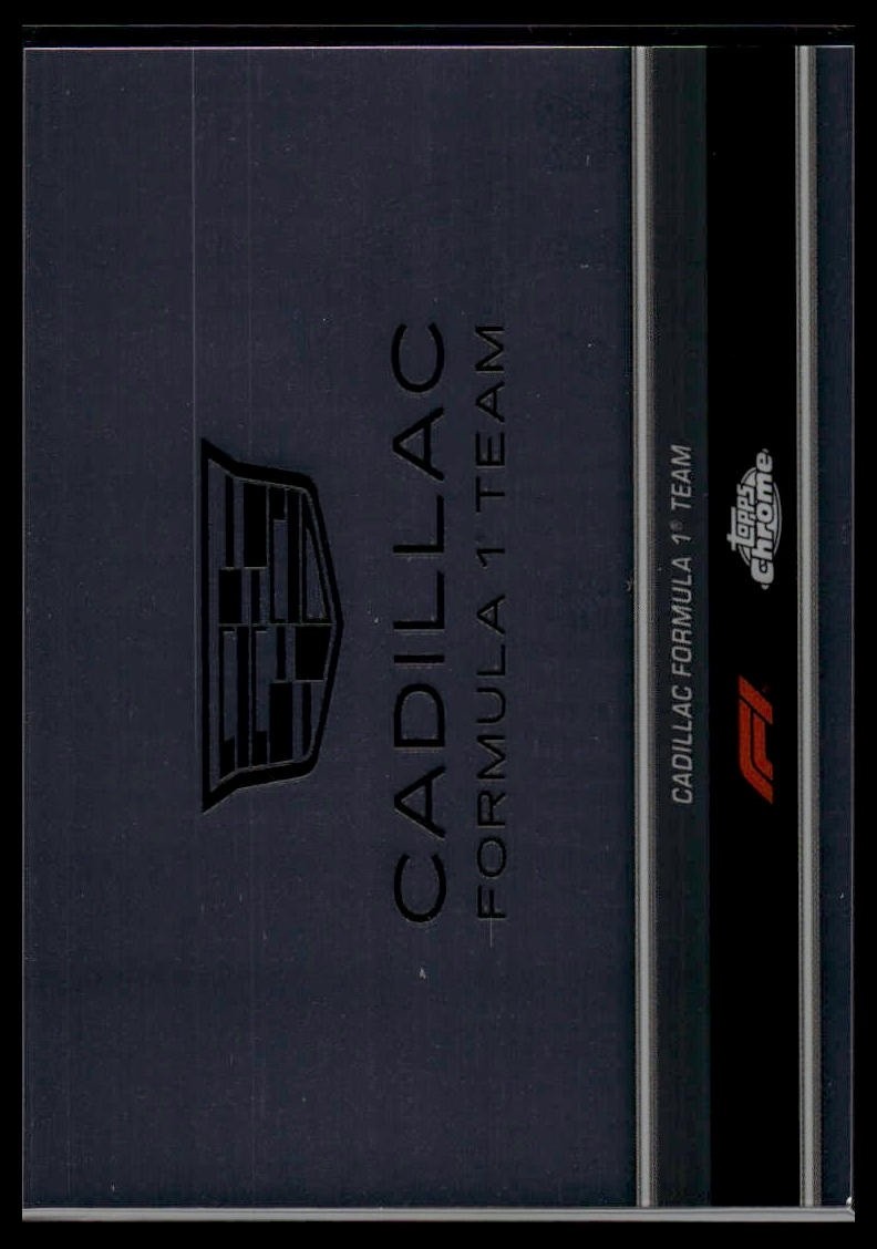2026 Topps Chrome Formula 1 #189 Cadillac Formula 1 Team LOGO