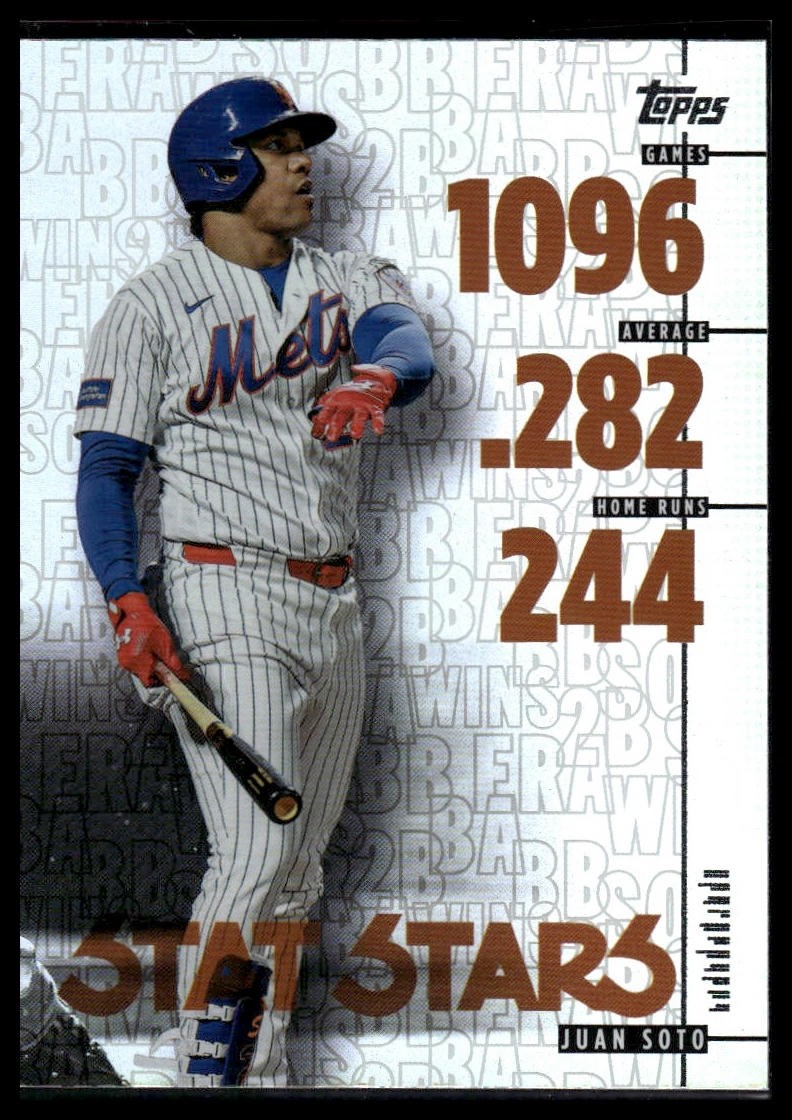 2026 Topps Update #SS-19 Juan Soto Stat Stars