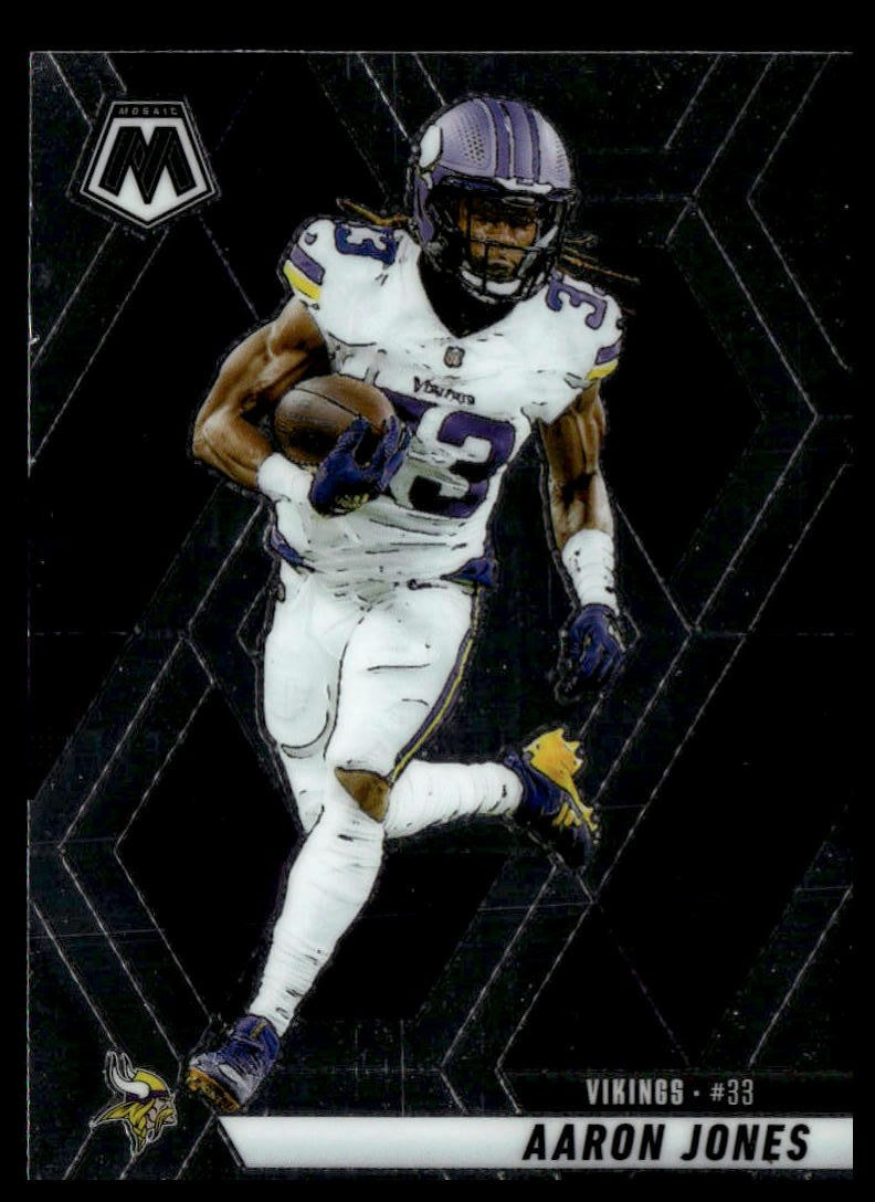 2025 Panini Mosaic #128 Aaron Jones Mosaic