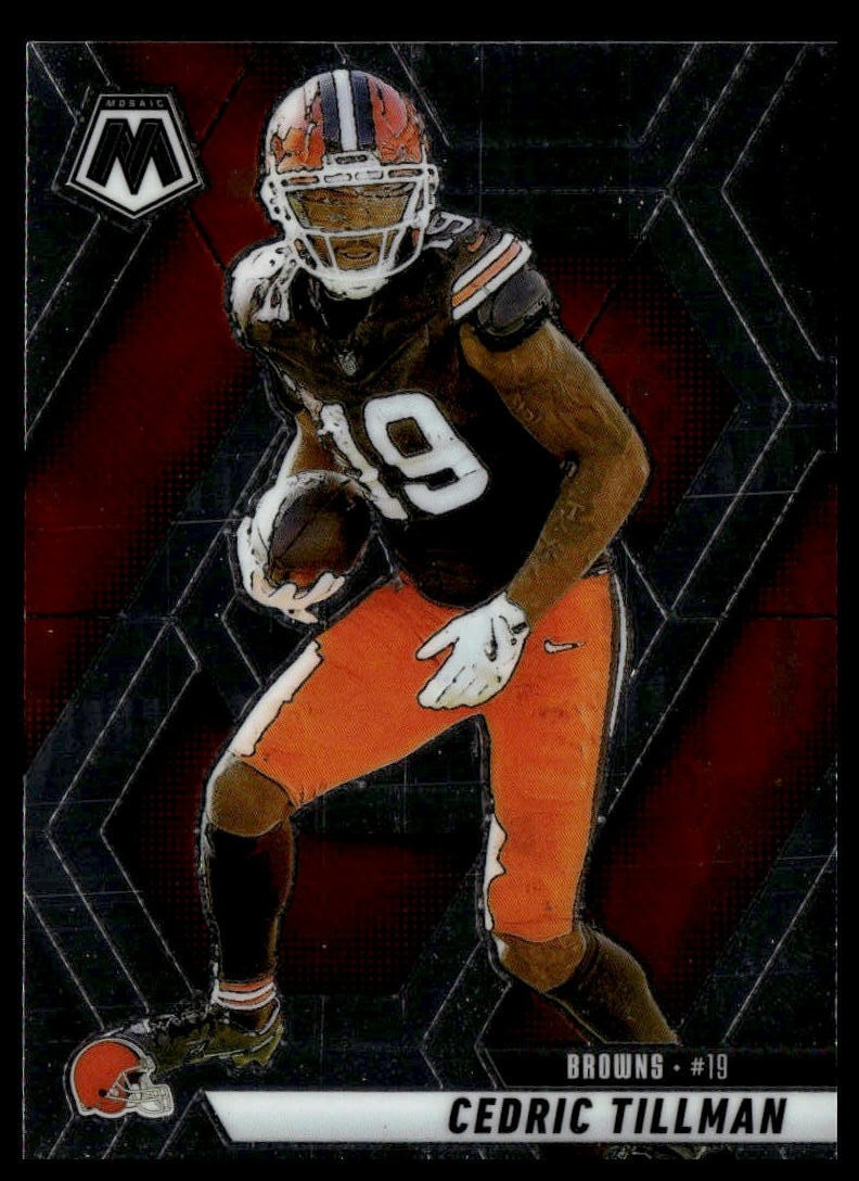 2025 Panini Mosaic #197 Cedric Tillman Mosaic