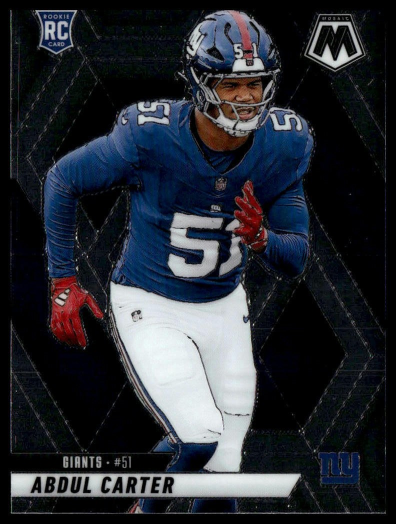 2025 Panini Mosaic #317 Abdul Carter Mosaic