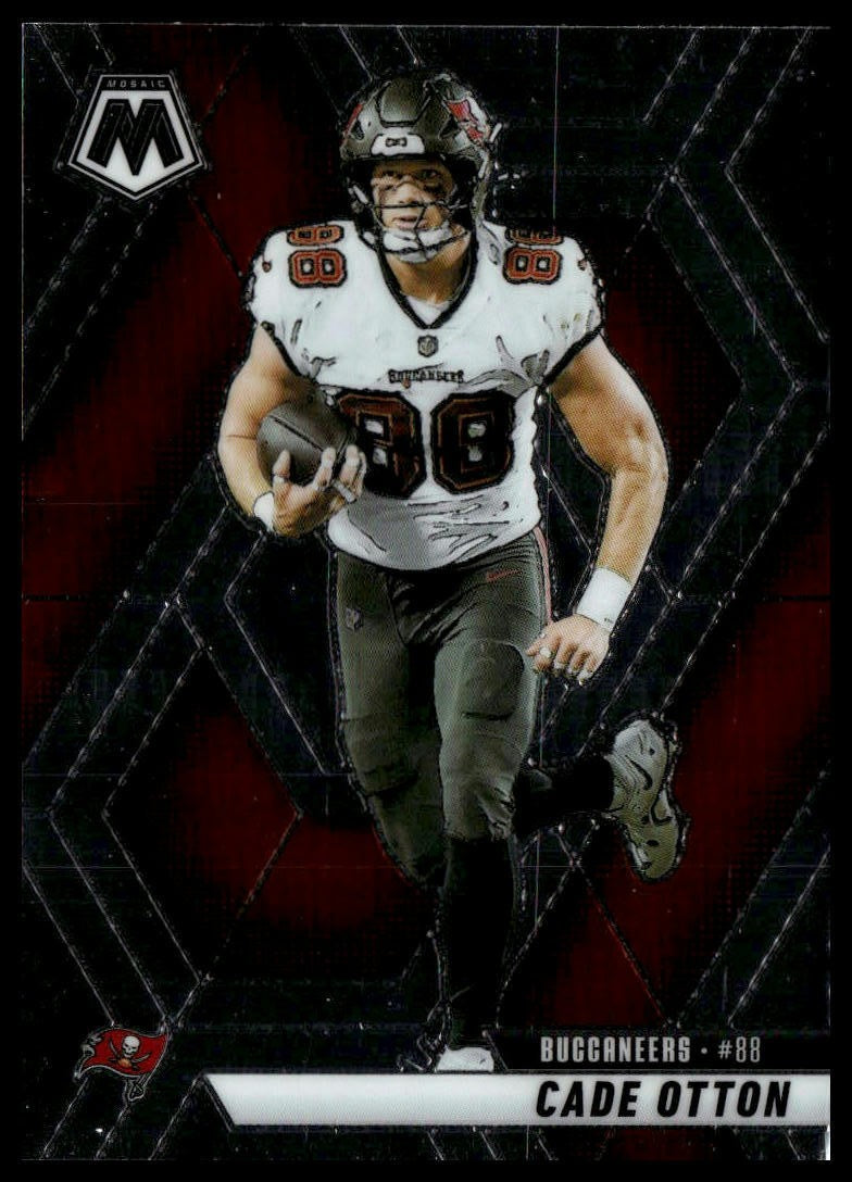 2025 Panini Mosaic #211 Cade Otton Mosaic