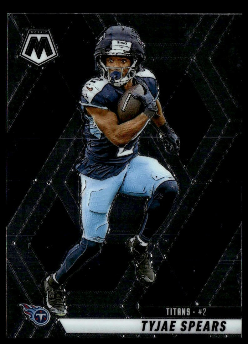 2025 Panini Mosaic #69 Tyjae Spears Mosaic