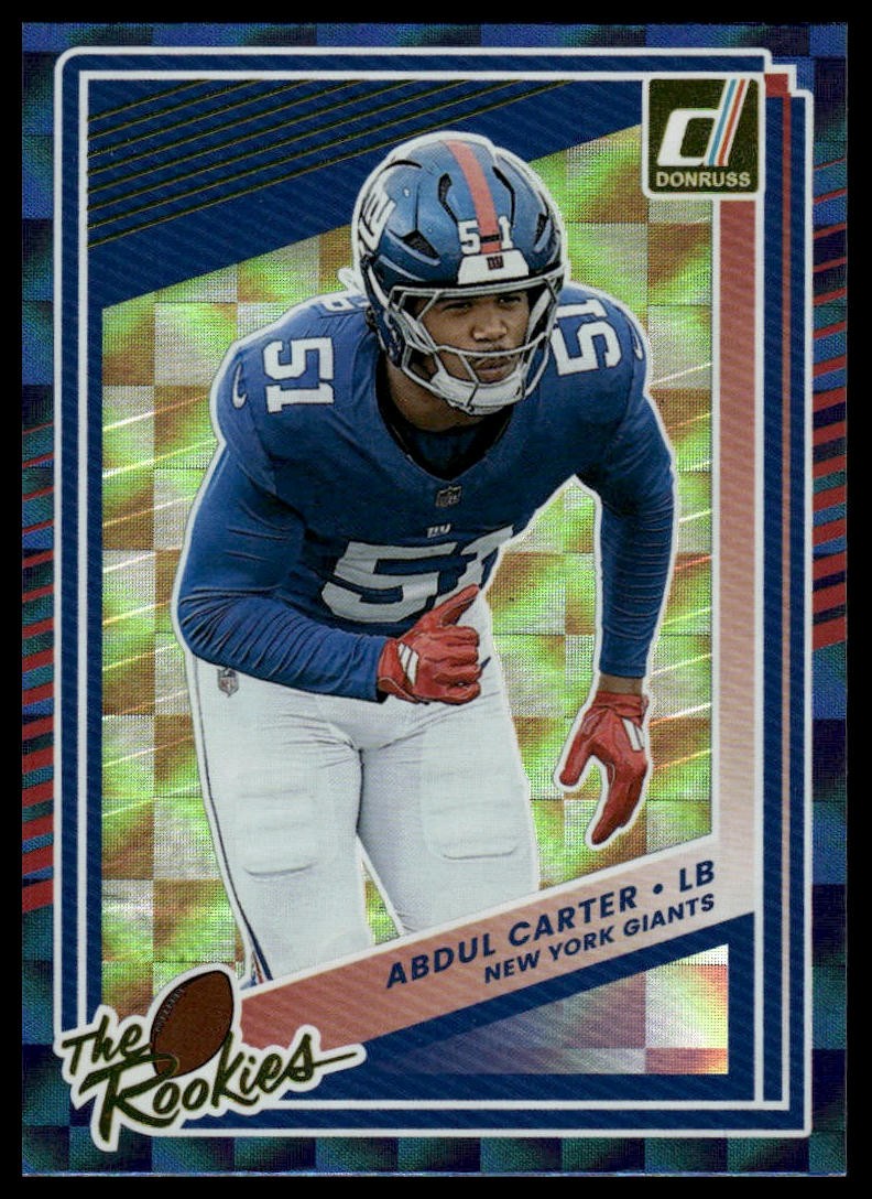 2025 Donruss #4 Abdul Carter The Rookies