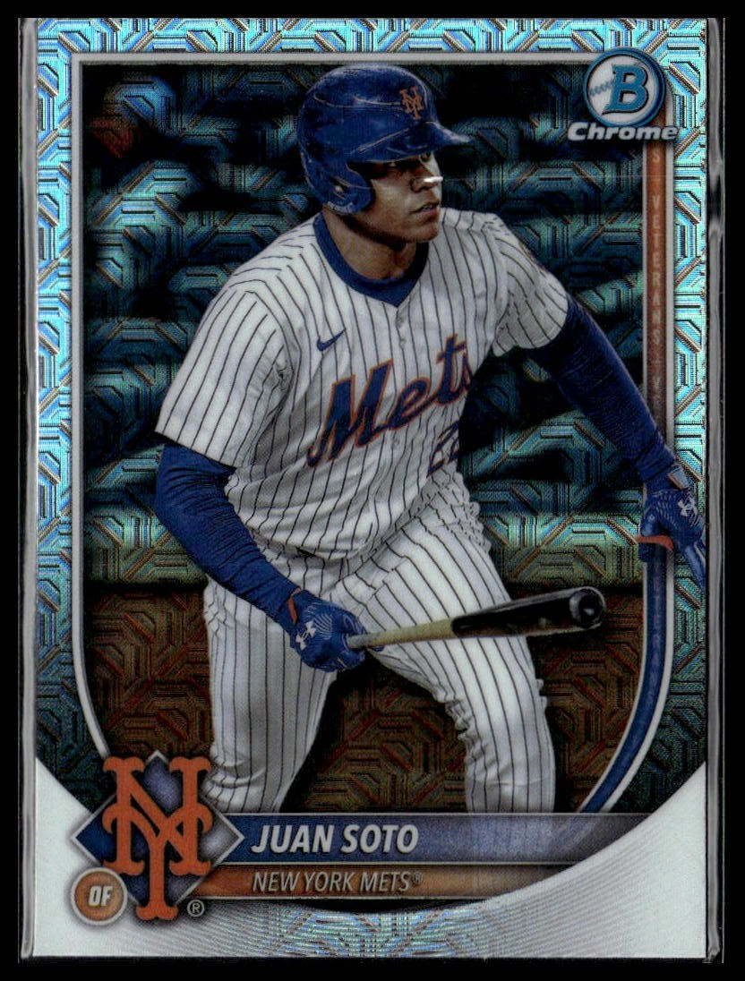 2025 Bowman Mega Box Chrome Mojo Refractor Juan Sota