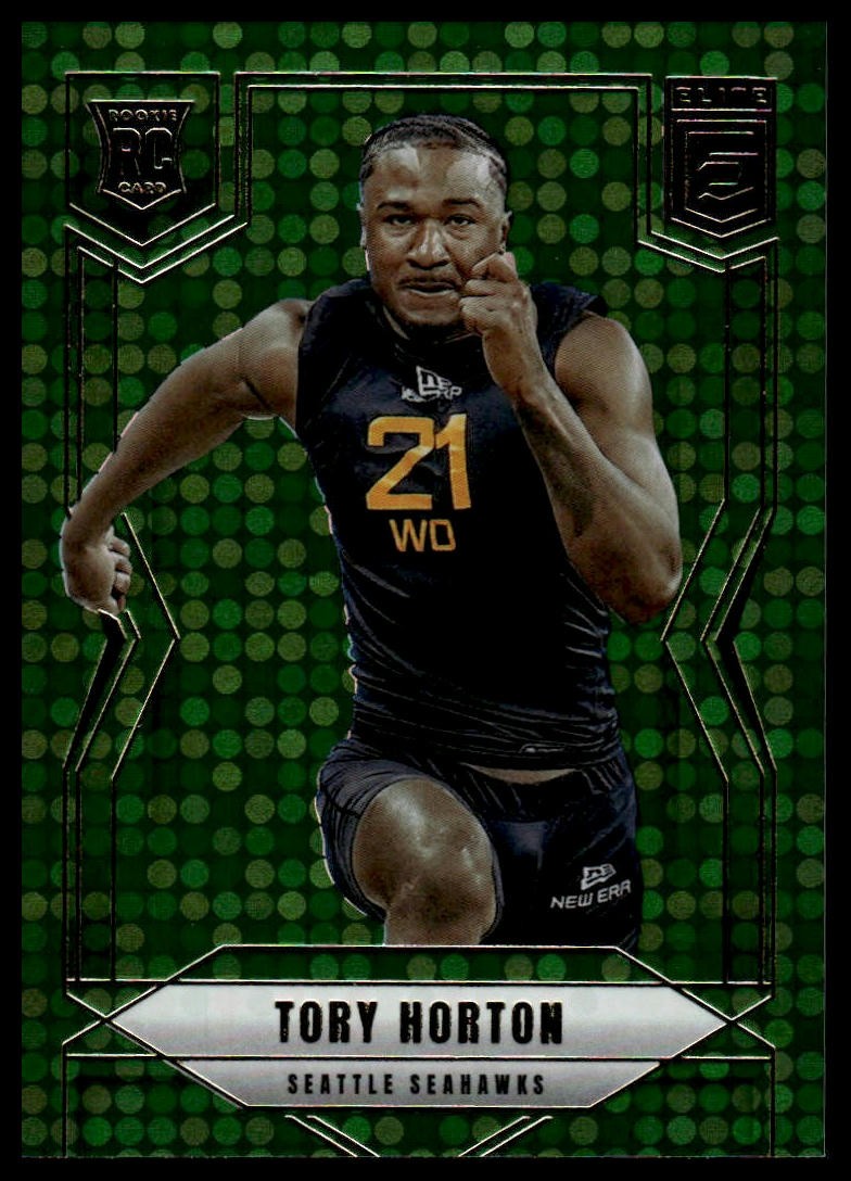 2025 Donruss Elite #156 Tory Horton Green Disco