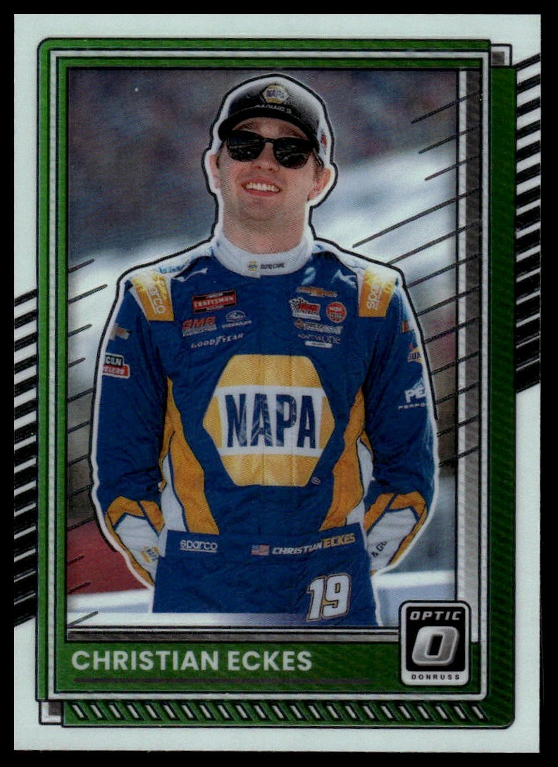 2025 Donruss #45 Christian Eckes Optic Holo