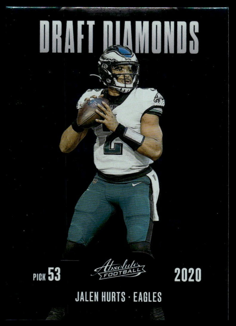 2025 Panini Absolute #DD-JHS Jalen Hurts Draft Diamonds