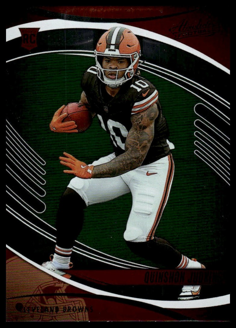 2025 Panini Absolute #171 Quinshon Judkins Orange