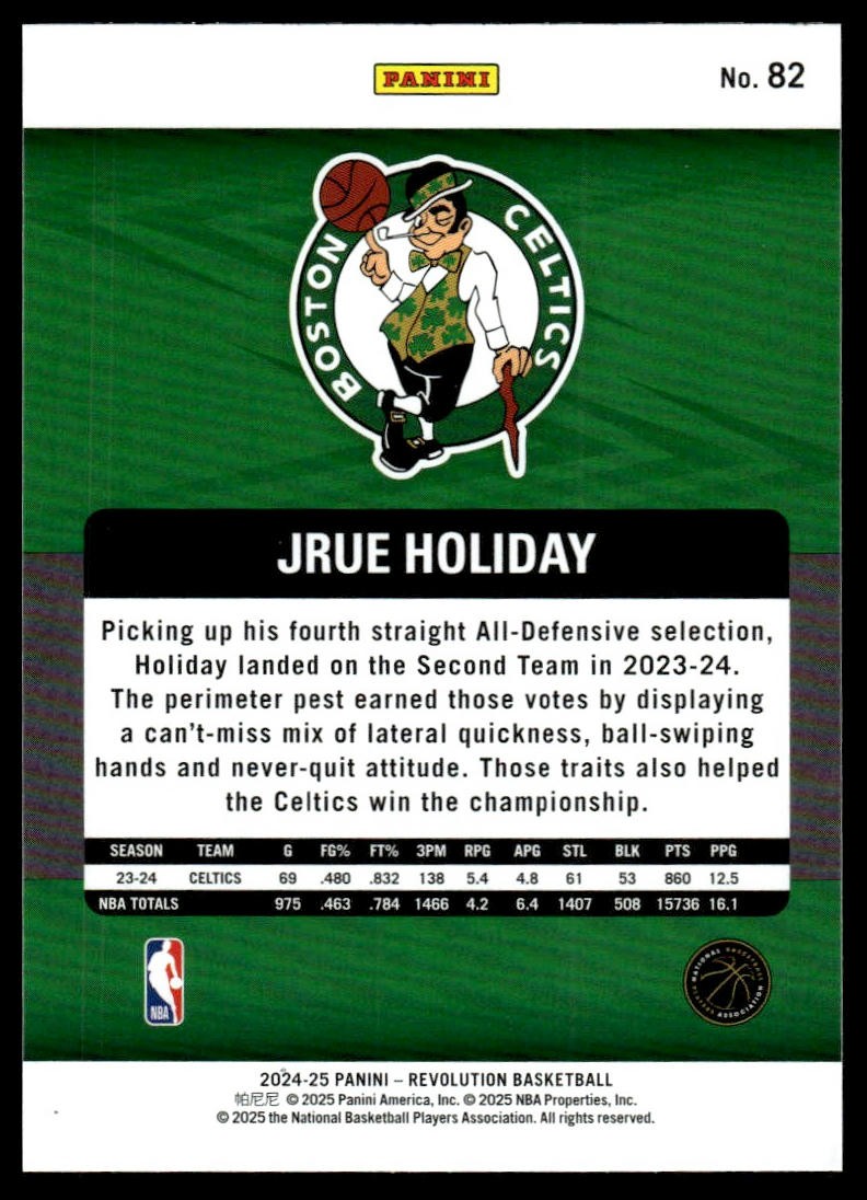 2024-25 Panini Revolution #82 Jrue Holiday