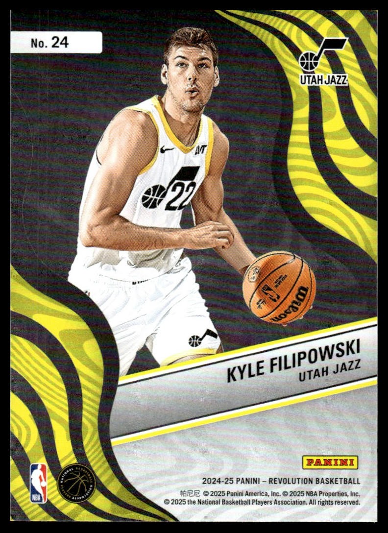2024-25 Panini Revolution #24 Kyle Filipowski New Wave