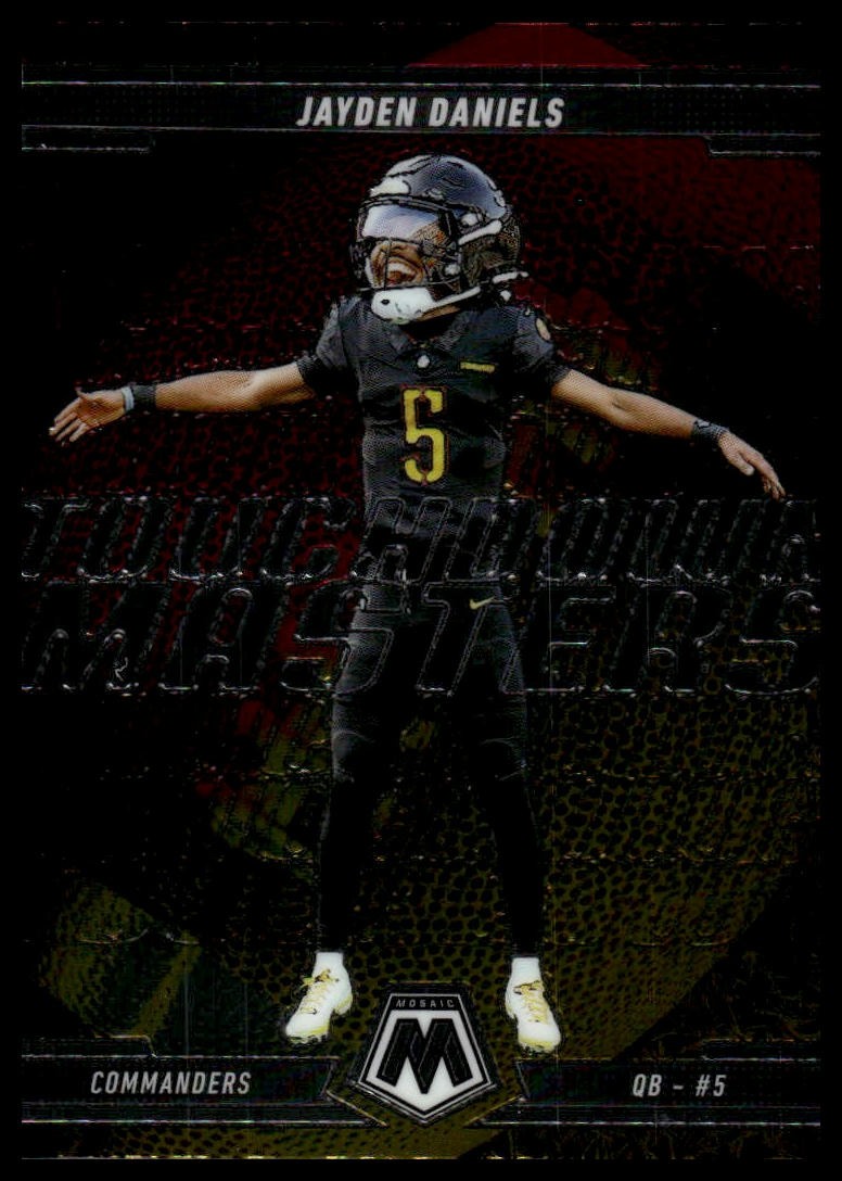2025 Panini Mosaic #7 Jayden Daniels Touchdown Masters