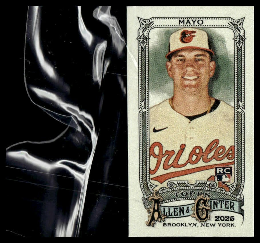 2025 Topps Allen & Ginter #131 Coby Mayo Mini