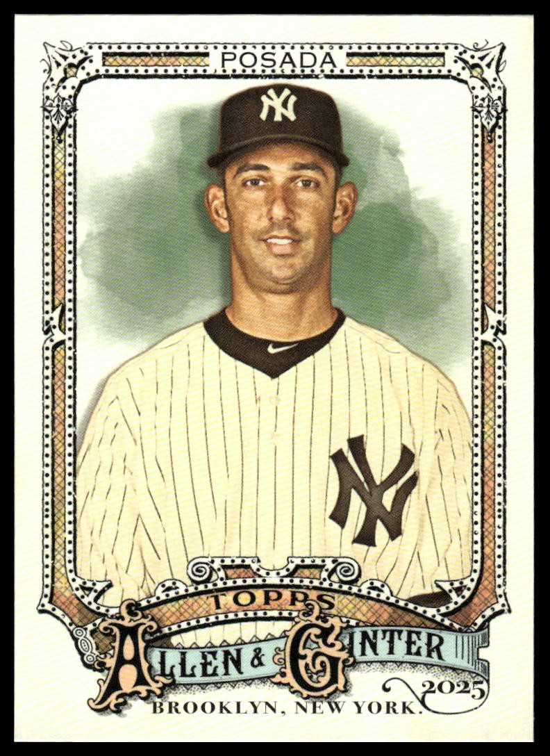 2025 Topps Allen & Ginter #182 Jorge Posada