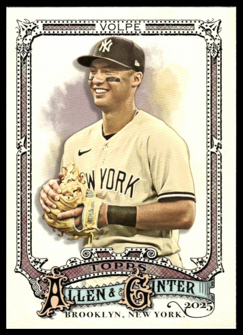 2025 Topps Allen & Ginter #196 Anthony Volpe