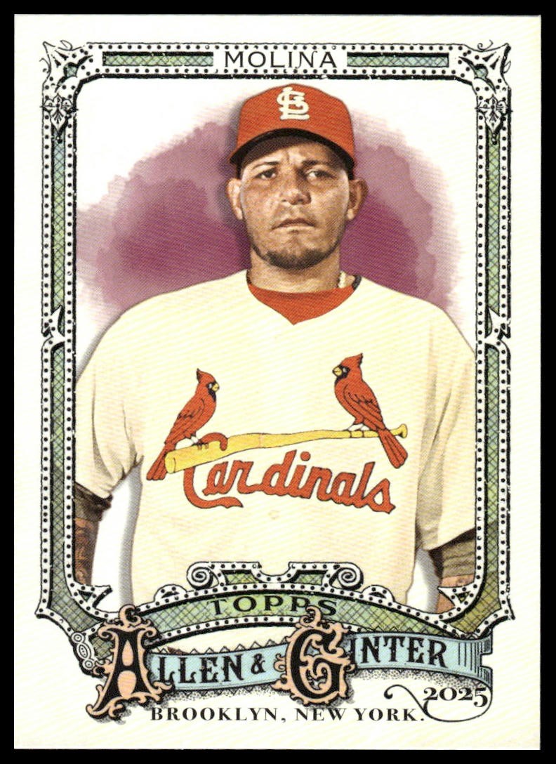 2025 Topps Allen & Ginter #51 Yadier Molina