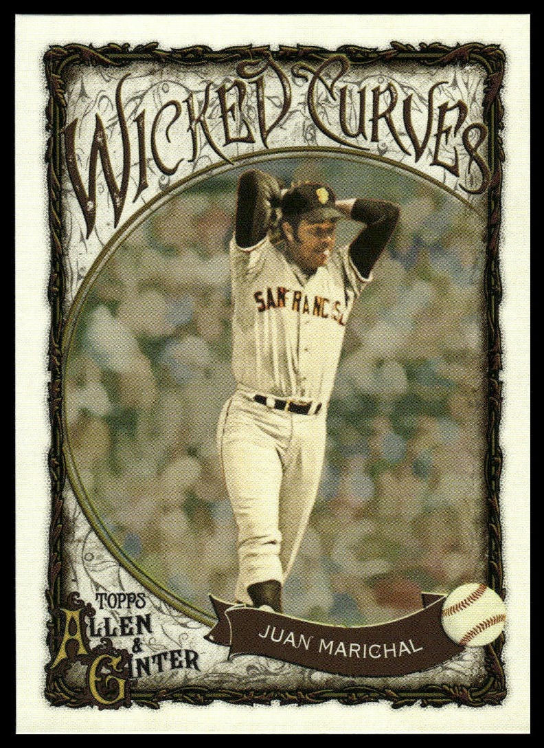2025 Topps Allen & Ginter #WC-37 Juan Marichal Wicked Curves
