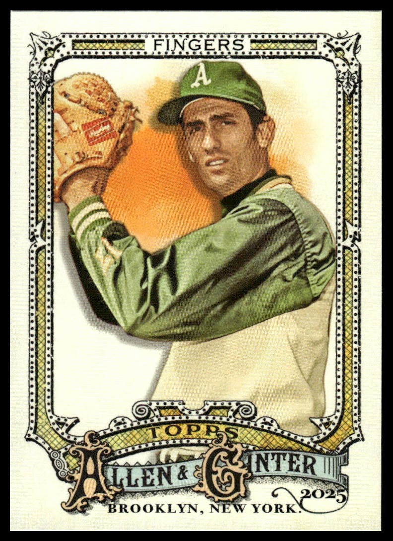 2025 Topps Allen & Ginter #328 Rollie Fingers