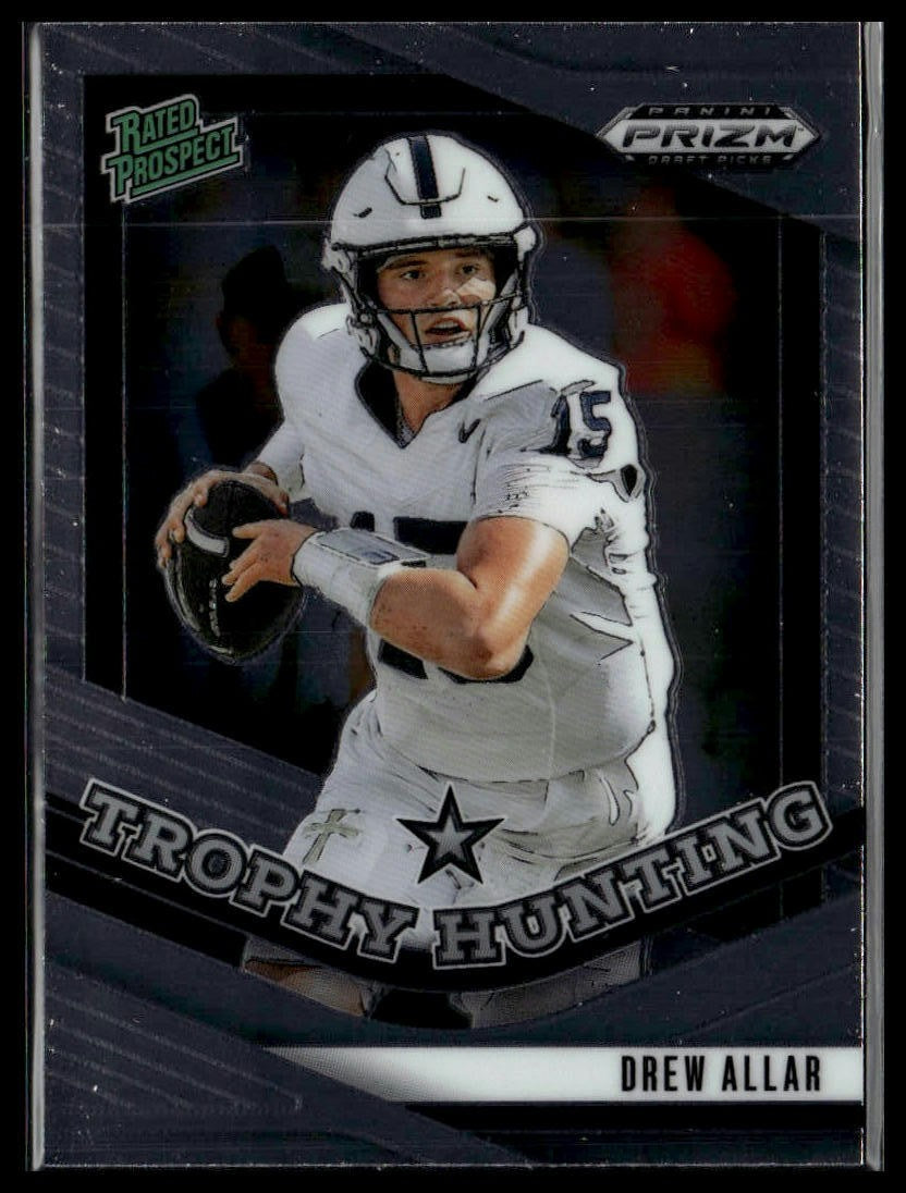 2025 Panini Prizm Draft Picks #10 Drew Allar Trophy Hunting