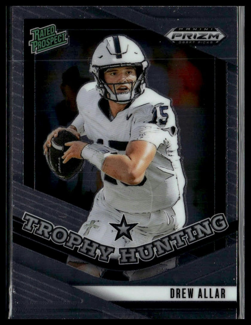 2025 Panini Prizm Draft Picks #10 Drew Allar Trophy Hunting