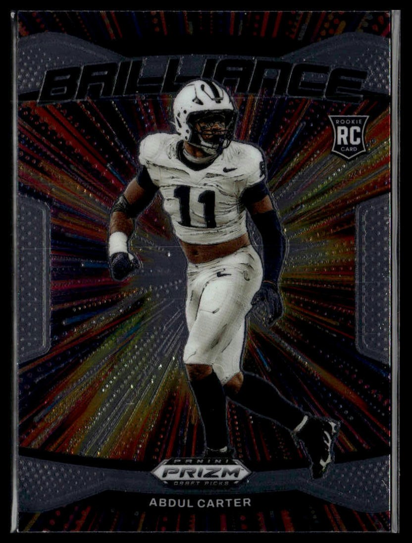 2025 Panini Prizm Draft Picks #1 Abdul Carter Brilliance