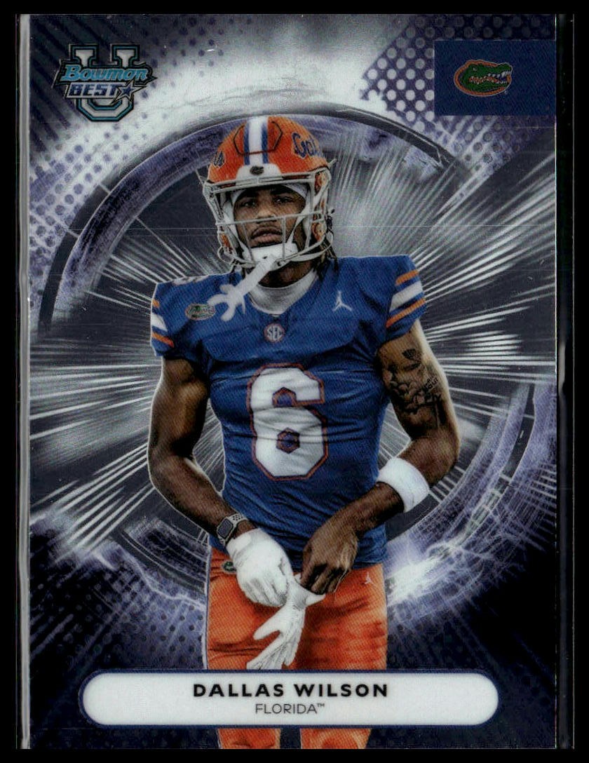 2025 Bowman University Best #80 Dallas Wilson