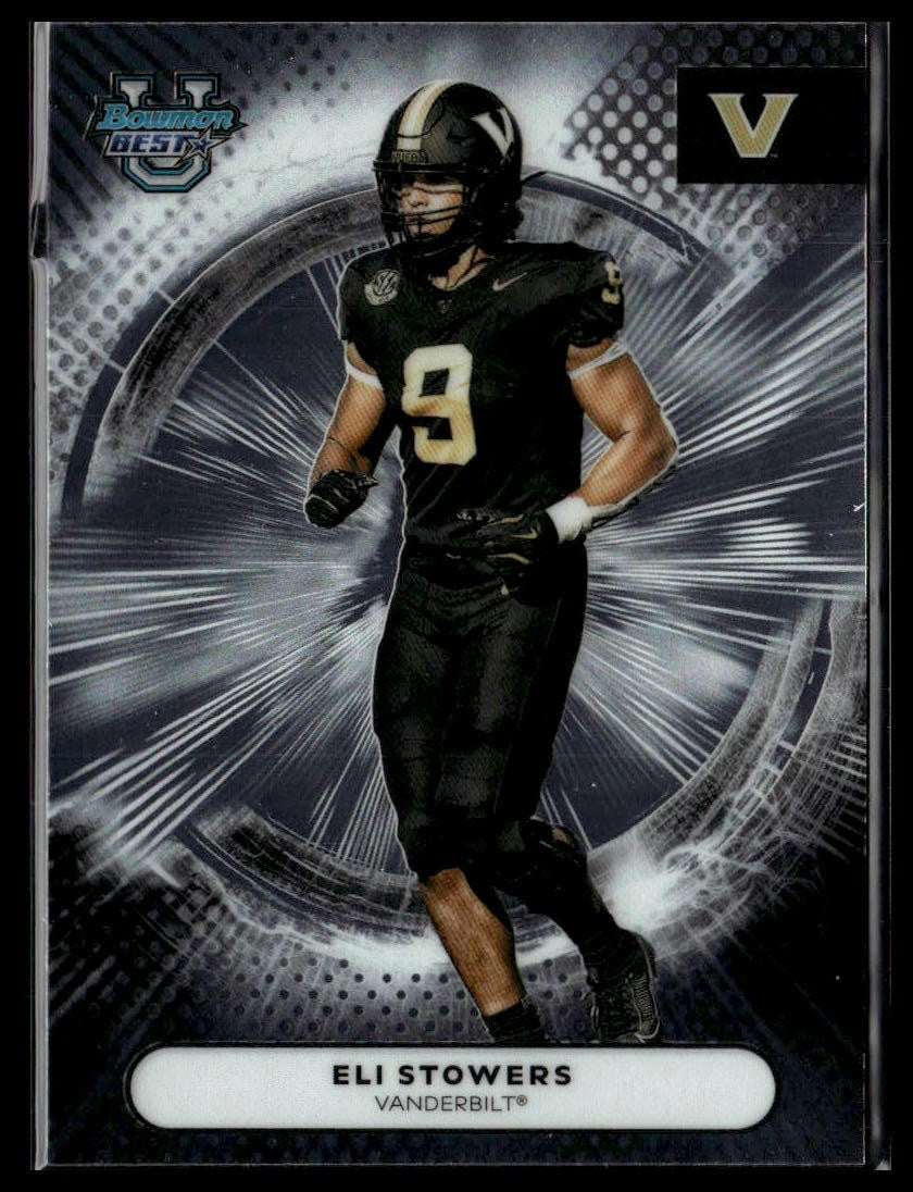 2025 Bowman University Best #69 Eli Stowers