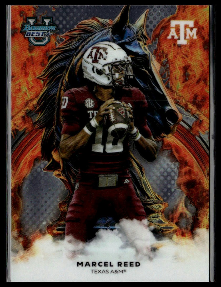 2025 Bowman University Best #W-4 Marcel Reed Workhorse