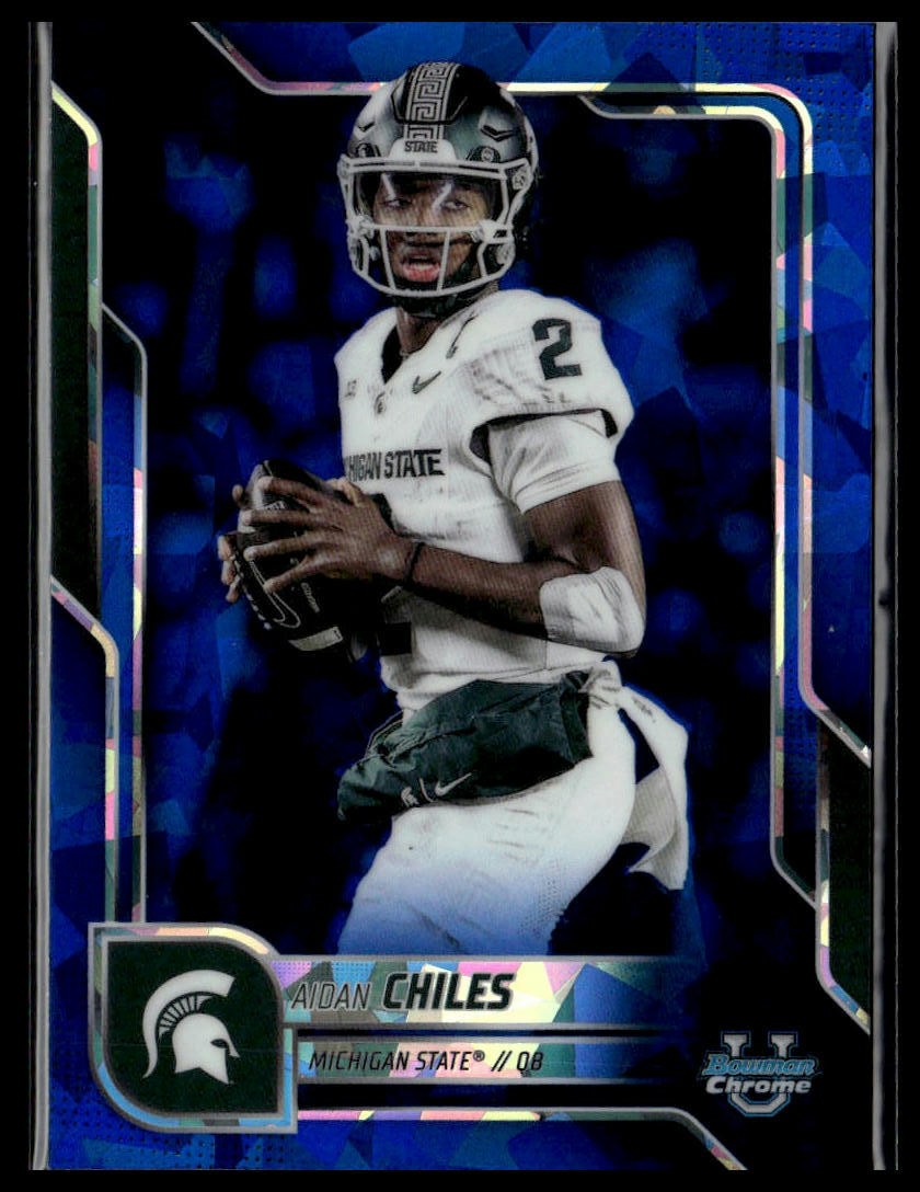 2025 Bowman University Chrome Sapphire #150 Aidan Chiles