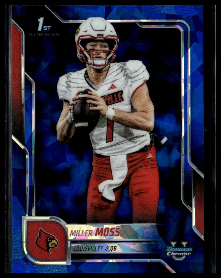 2025 Bowman University Chrome Sapphire #141 Miller Moss