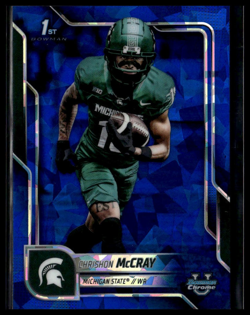 2025 Bowman University Chrome Sapphire #155 Chrishon McCray