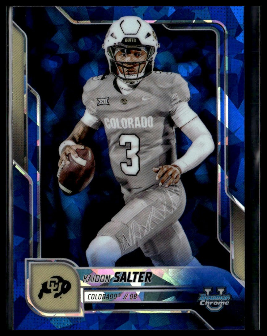 2025 Bowman University Chrome Sapphire #149 Kaidon Salter