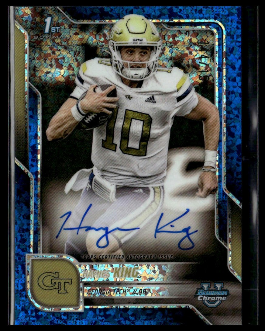 2025 Bowman University Chrome #BCA-HK Haynes King Chrome Prospect Autographs