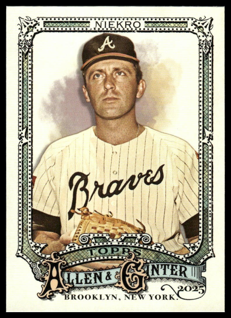 2025 Topps Allen & Ginter #312 Phil Niekro